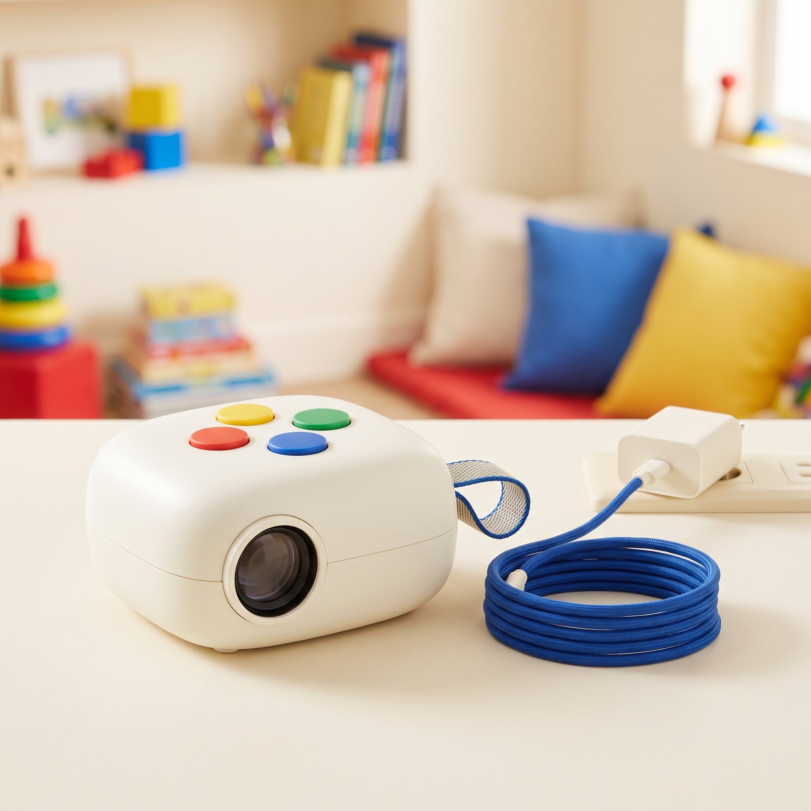 Chargeur supplémentaire avec câble bleu